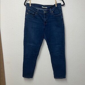 Levi's Women's Deep Indigo Skinny Jeans